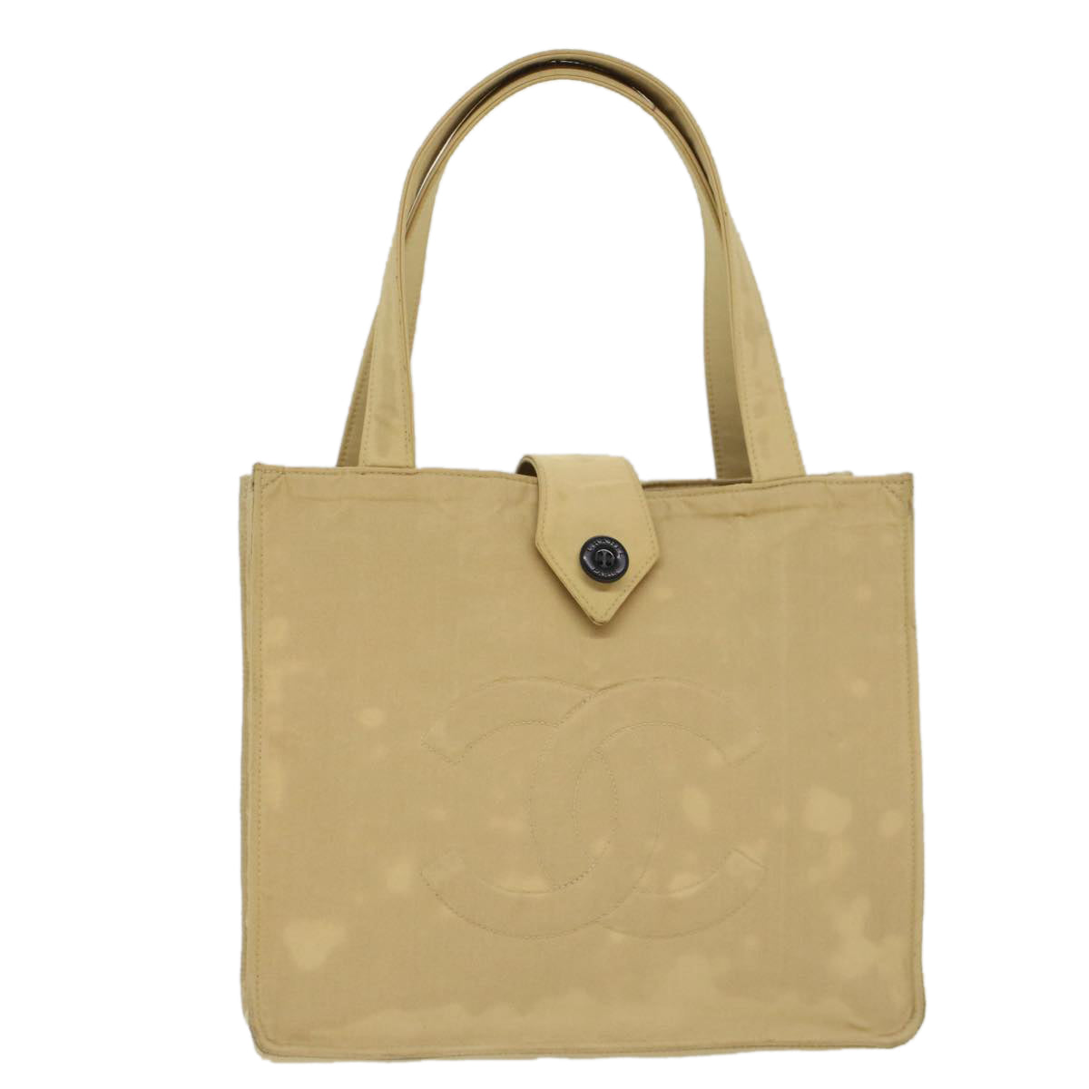 Luxury Chanel Shoulder Bag Nylon Beige CC  bs7114