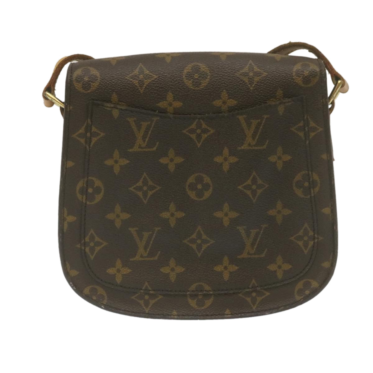 LOUIS VUITTON Monogram Saint Cloud MM Shoulder Bag M51243 LV bs770