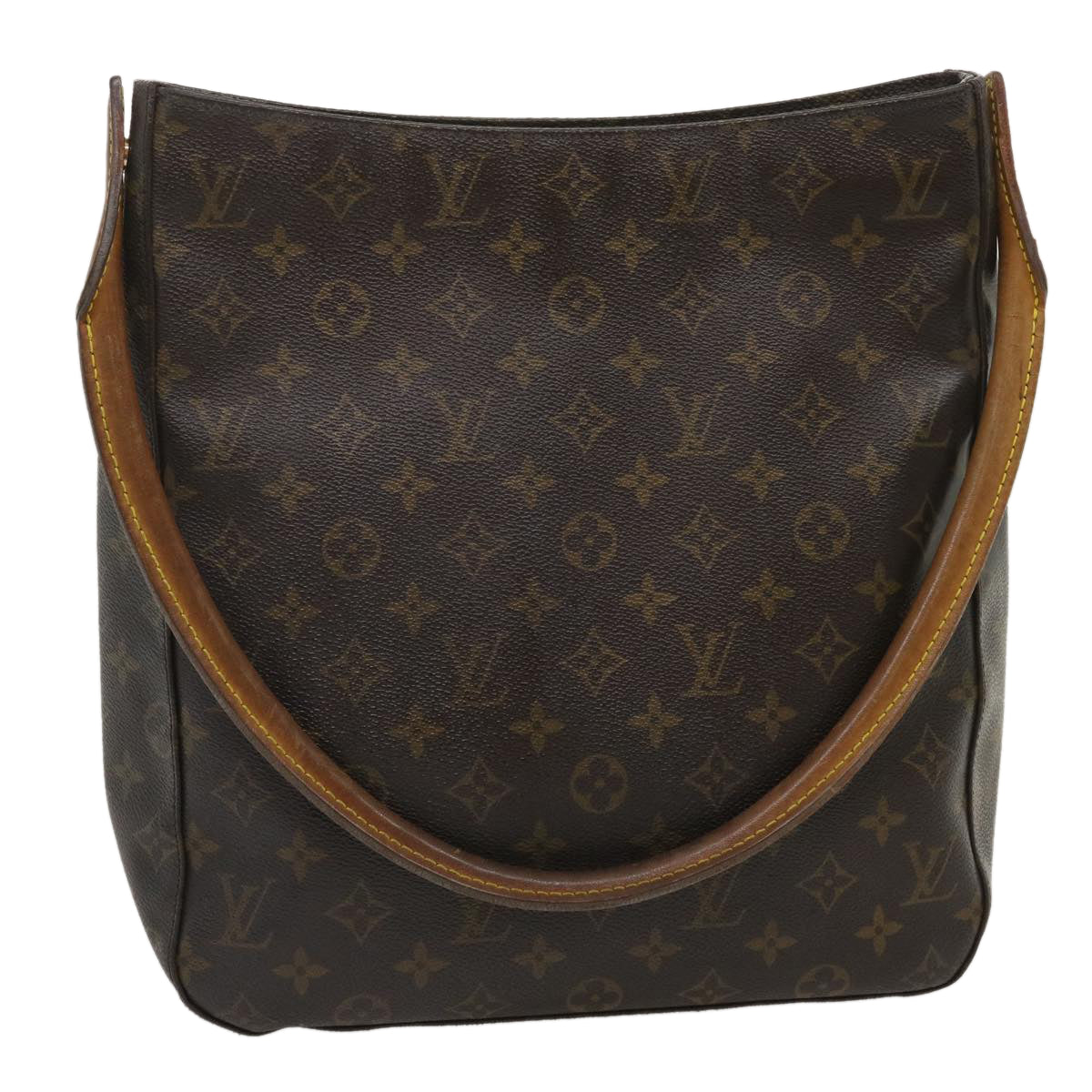 LOUIS VUITTON Monogram Looping GM Shoulder Bag M51145 LV bs796