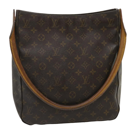 LOUIS VUITTON Monogram Looping GM Shoulder Bag M51145 LV bs796