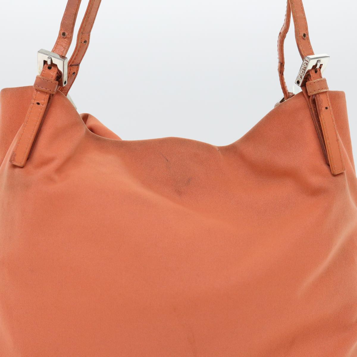 Luxury FendiShoulder Bag Nylon Orangebs8046