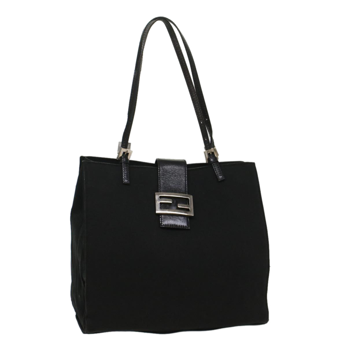 Luxury FendiTote Bag Nylon Black 0915808bs8596