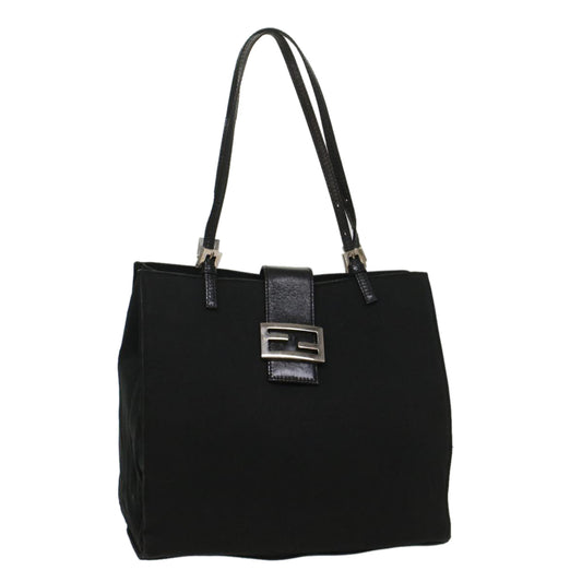 Luxury FendiTote Bag Nylon Black 0915808bs8596