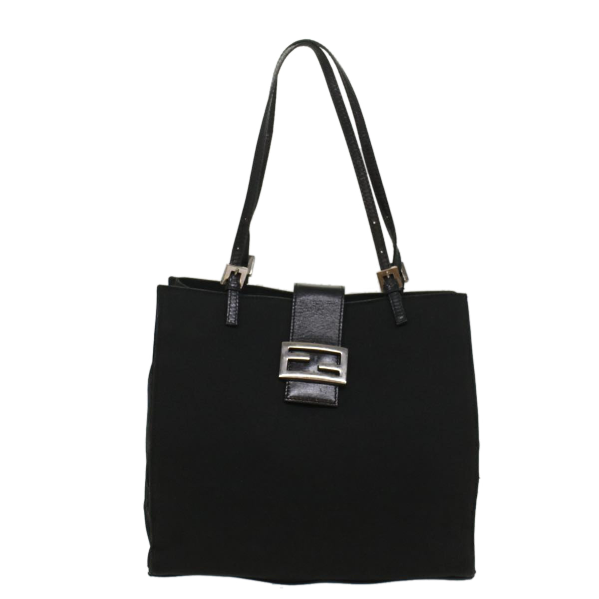 Luxury FendiTote Bag Nylon Black 0915808bs8596