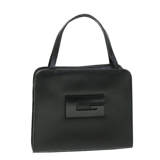 Luxury Gucci Hand Bag Leather Black 000 0812 002058  bs8640