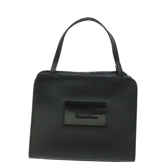 Luxury Gucci Hand Bag Leather Black 000 0812 002058  bs8640