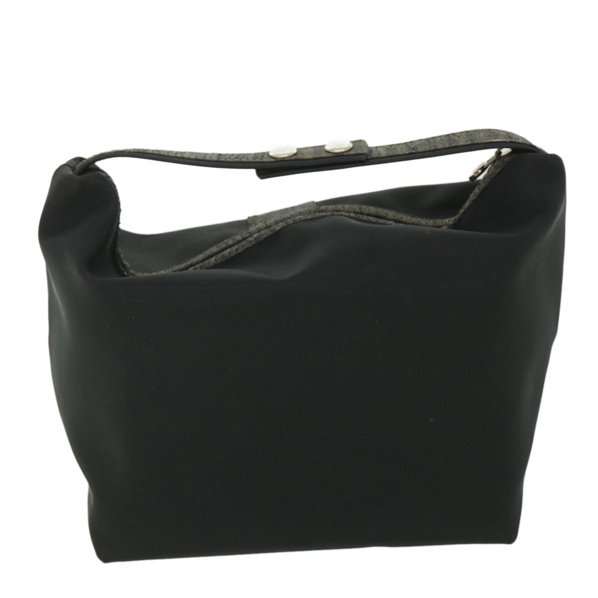 Luxury FendiPecan Canvas Hand Bag Blackbs8734