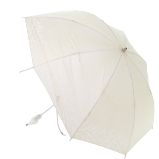 Luxury FendiZucchino Canvas Folding Umbrella Nylon 3Set Brown Beigebs8876