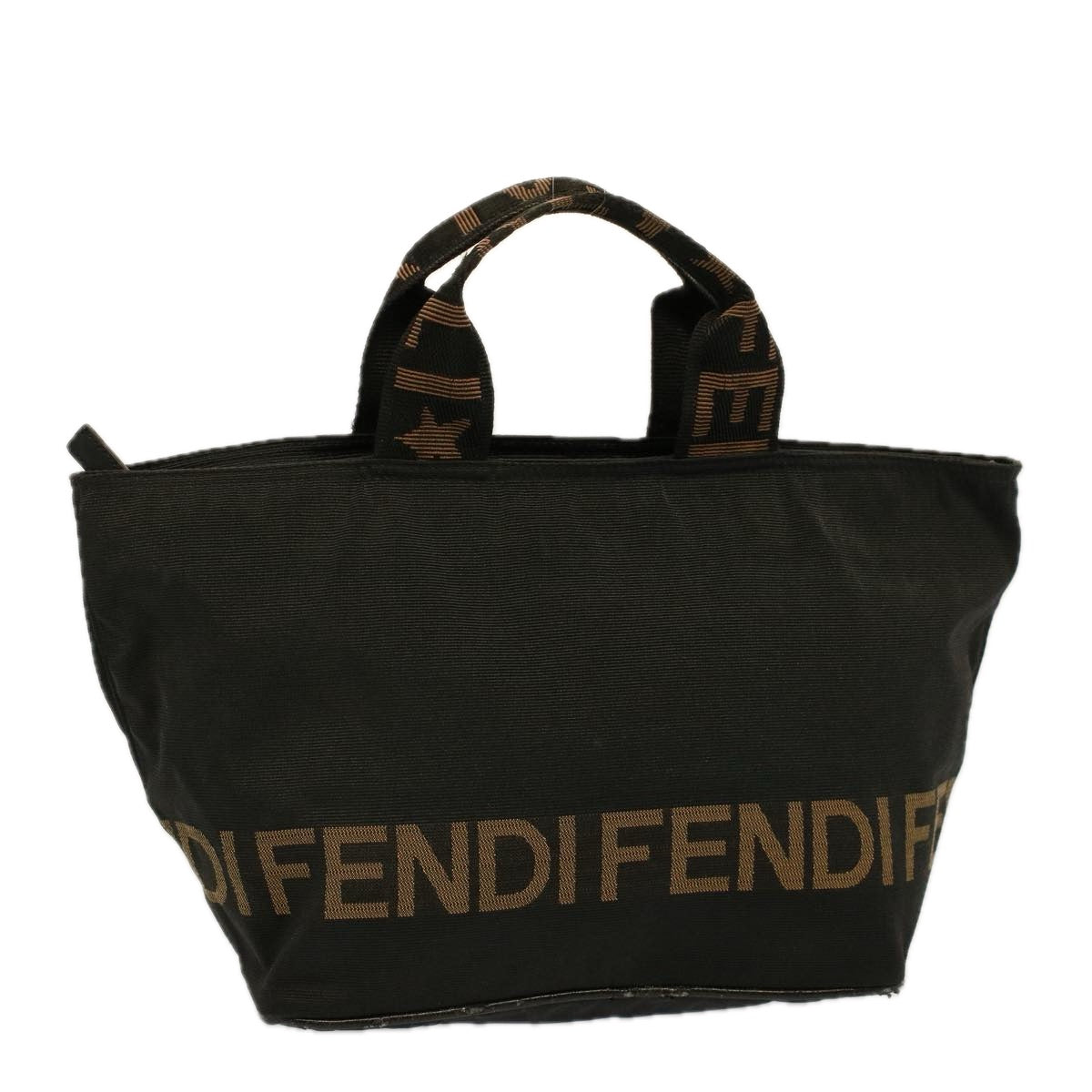 Luxury FendiHand Bag Nylon Blackbs8914