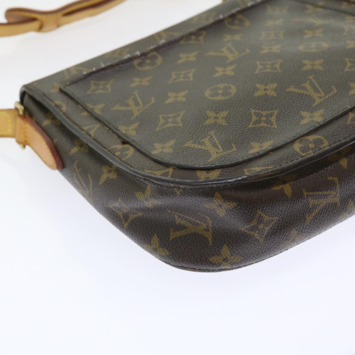 LOUIS VUITTON Monogram Saint Cloud GM Shoulder Bag M51242 LV bs9303