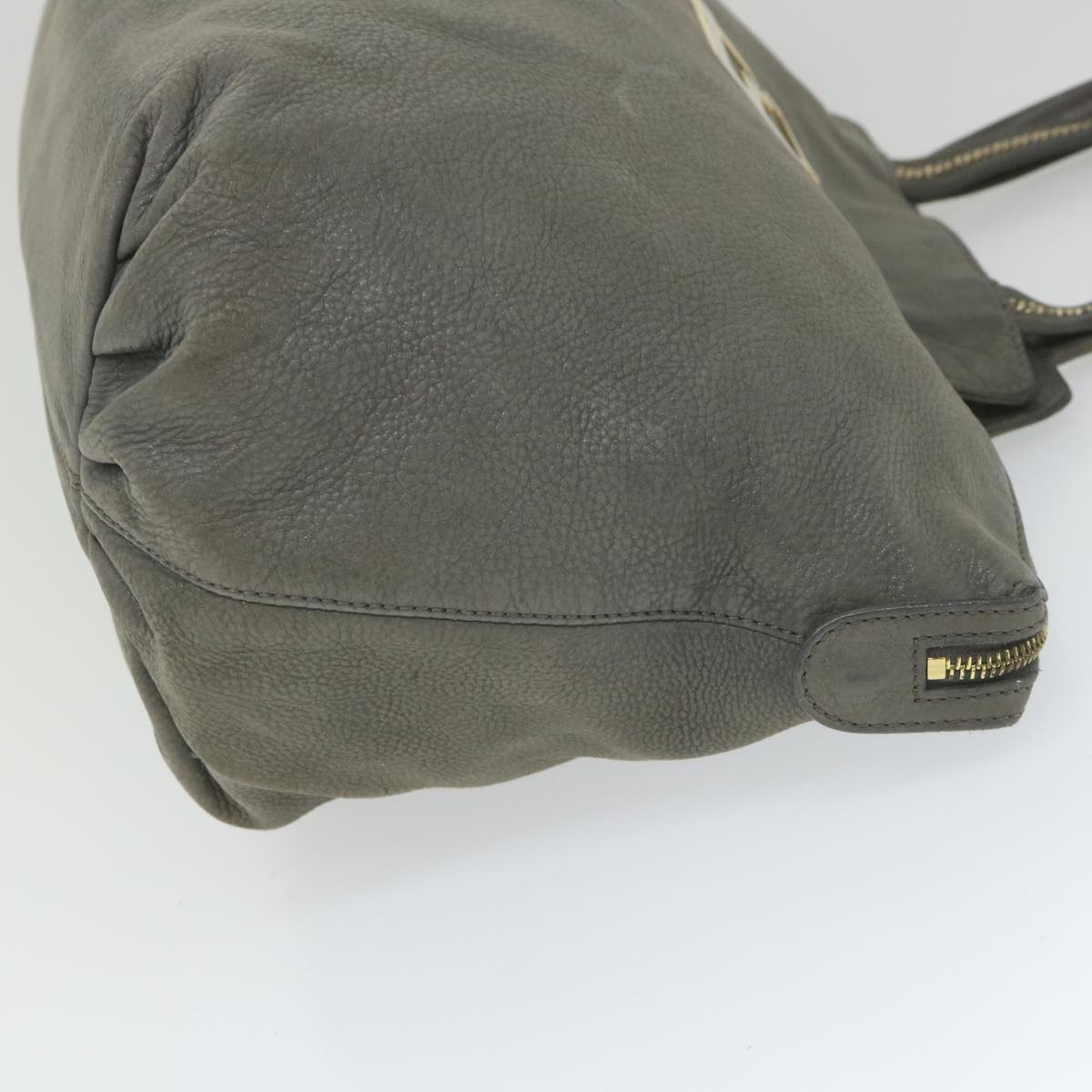 Luxury FendiTote Bag Leather Graybs9668
