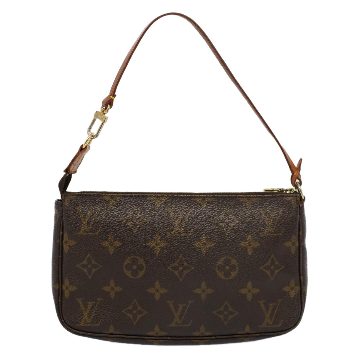 Louis Vuitton Pochette Accessoire  Canvas Clutch Bag ()