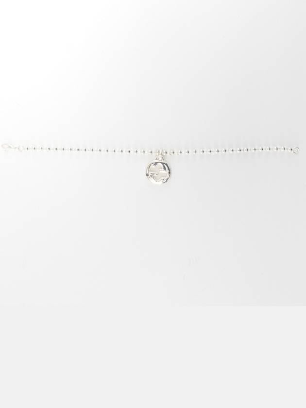 Luxury Gucci Trending 2025 Interlocking G Pendant Bracelet YBA479226001 Silver