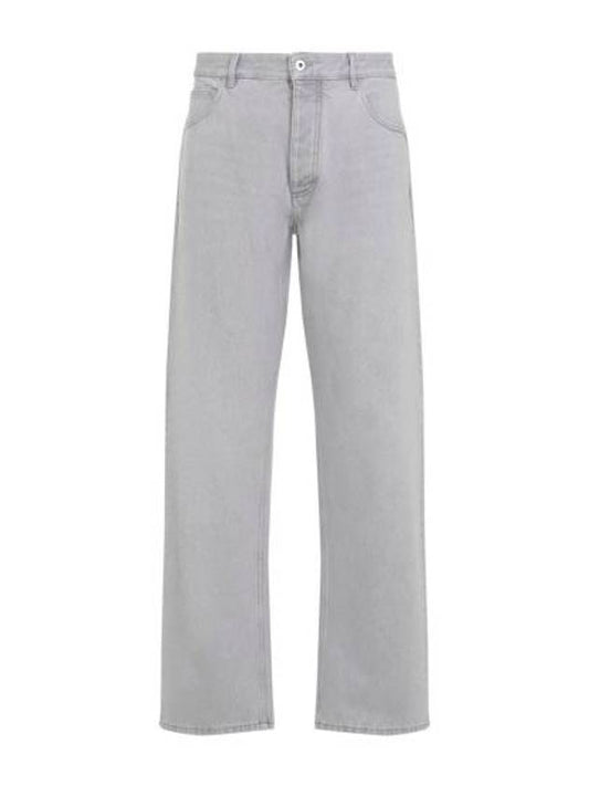 Luxury Bottega Veneta Straight Jean Grey
