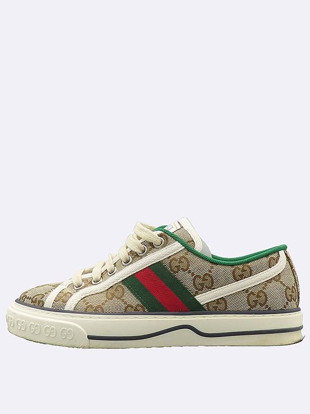Luxury Gucci Trending 2025 Luxury Gucci Trending 2025 606111 GG Supreme Tennis 1977 Sneakers 34
