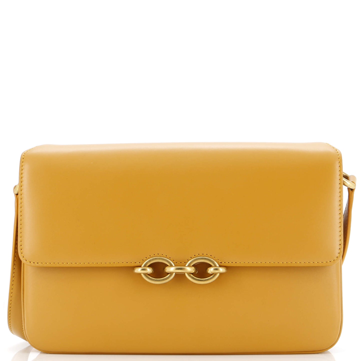 Luxury Saint Laurent Le Maillon Shoulder Bag Leather Medium