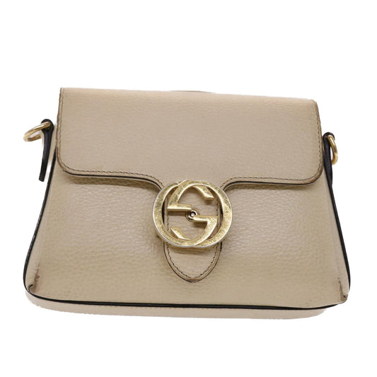 Luxury Gucci Trending 2025 Interlocking  Leather Shoulder Bag