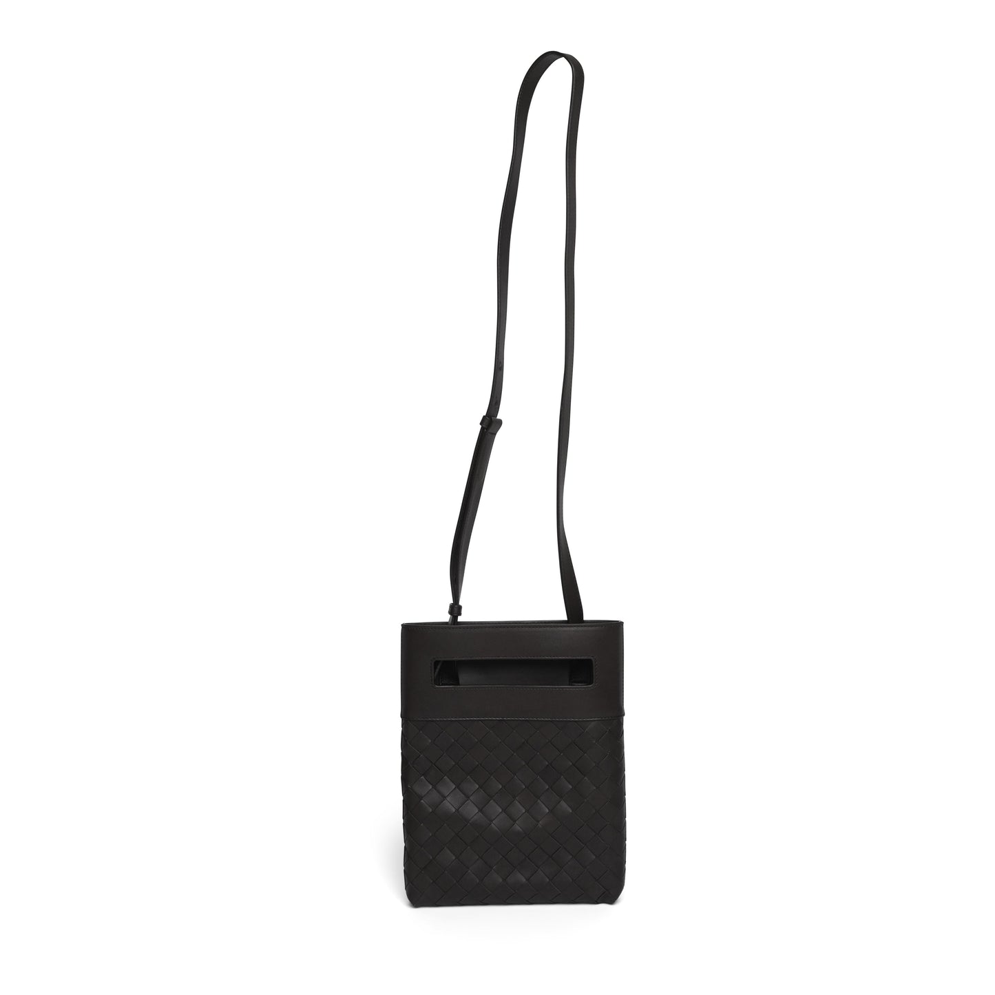 Luxury Bottega Veneta Intrecciato Small Leather Cross-Body Bag