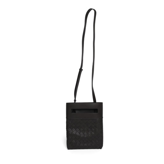 Luxury Bottega Veneta Intrecciato Small Leather Cross-Body Bag