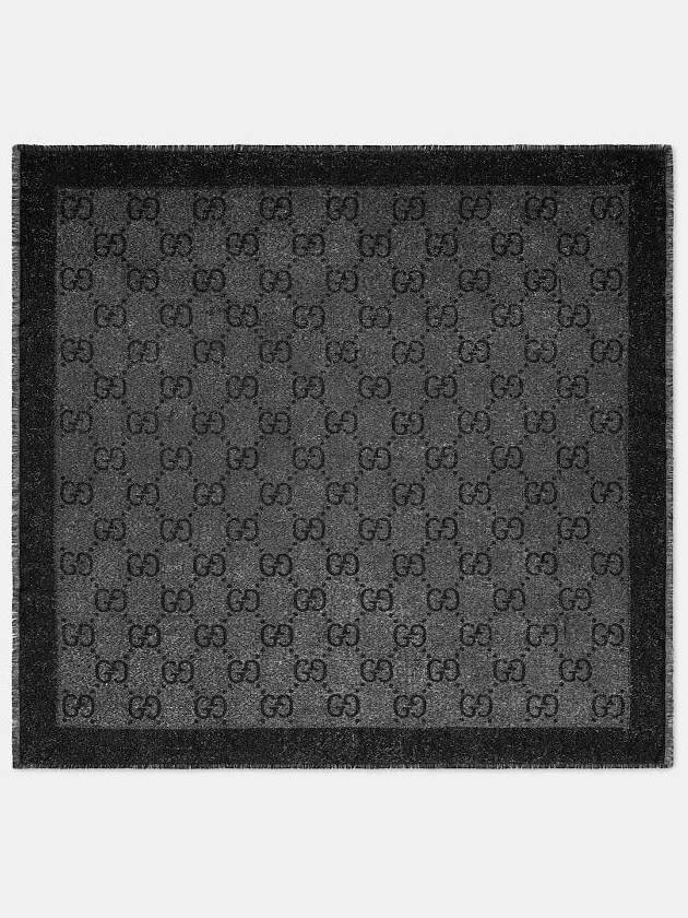 Luxury Gucci Trending 2025 lam? jacquard shawl muffler black