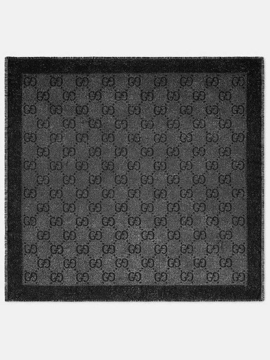 Luxury Gucci Trending 2025 lam? jacquard shawl muffler black