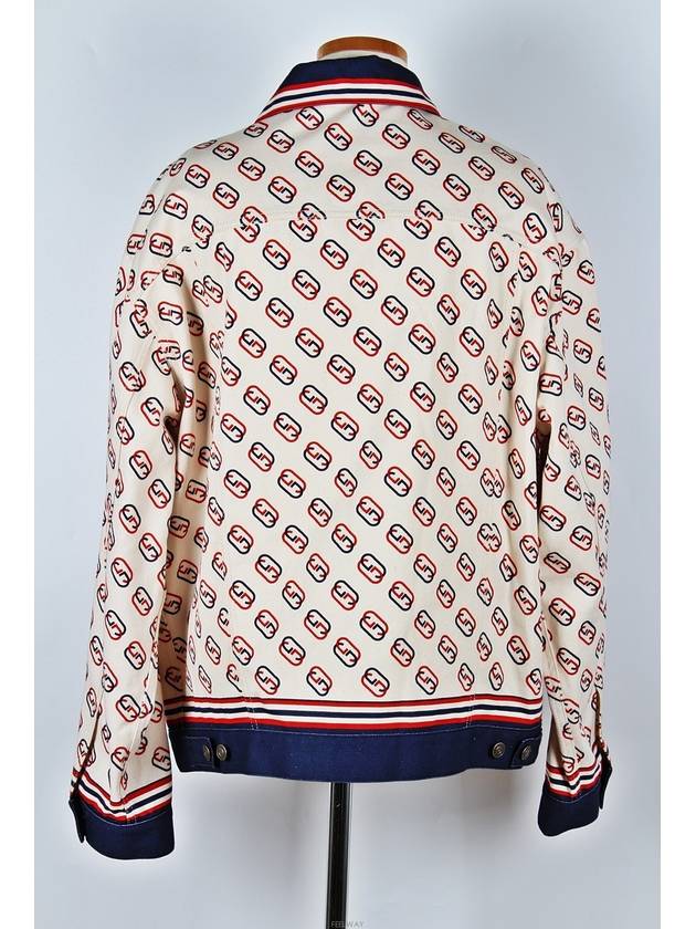 Luxury Gucci Trending 2025 Logo Print Cotton Twill Jacket 52