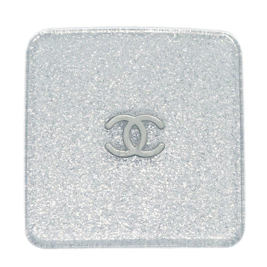 Chanel Hair Clip Hairpin Barrette Silver 00A
