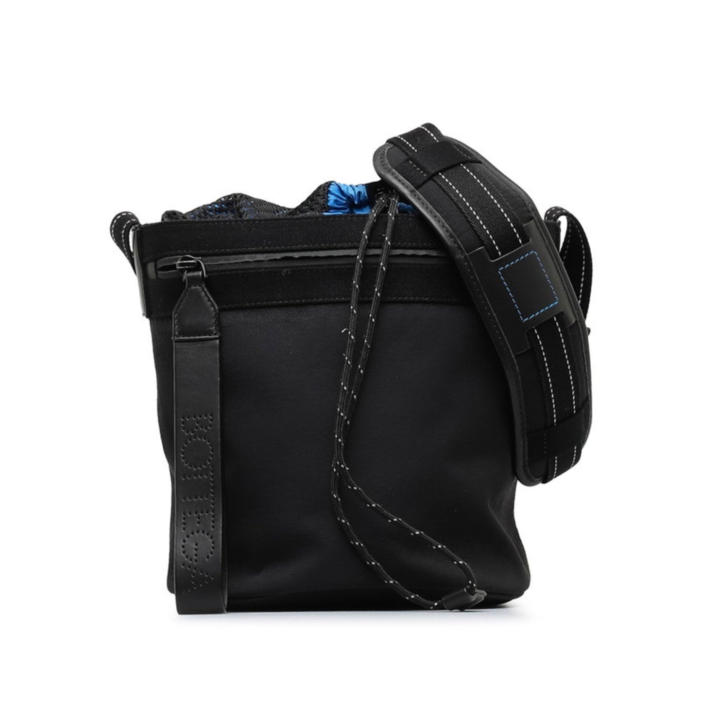 Luxury Bottega Veneta  blue Mesh Pouch Shoulder Bag ()