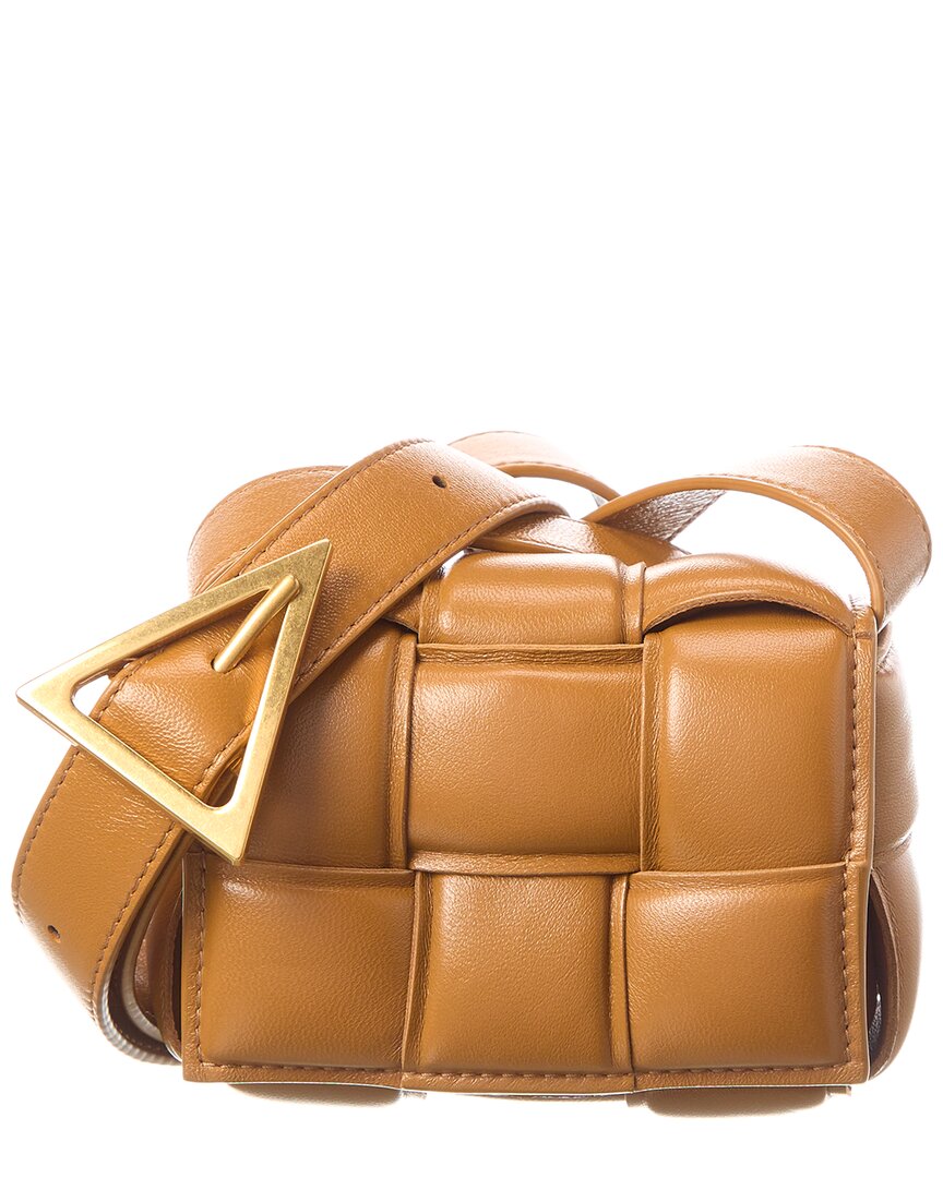 Luxury Bottega Veneta Candy Padded Cassette Leather Shoulder Bag