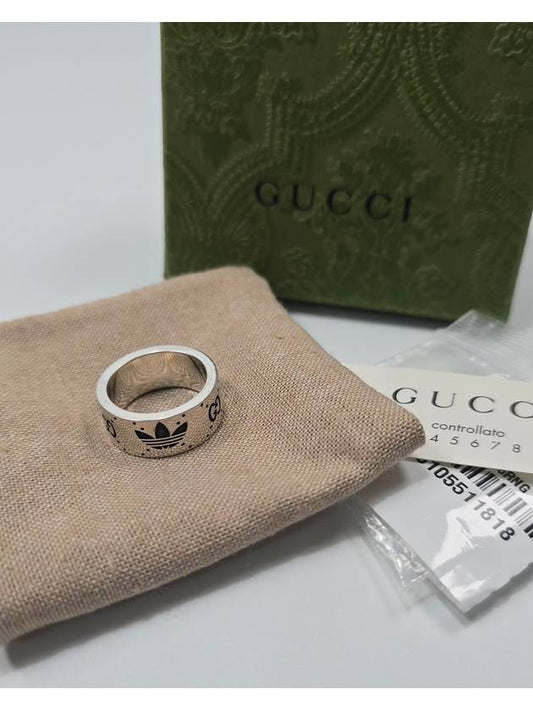 Luxury Gucci Trending 2025 x Adidas Interlocking G Ring 16