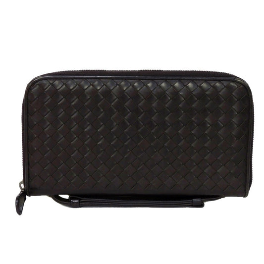 Luxury Bottega Veneta  Leather Long Wallet (Bi-Fold) ()