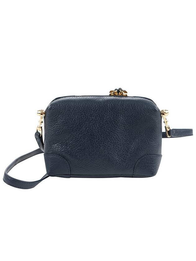 Luxury Balenciaga Metal Reporter Mini Cross Bag Navy