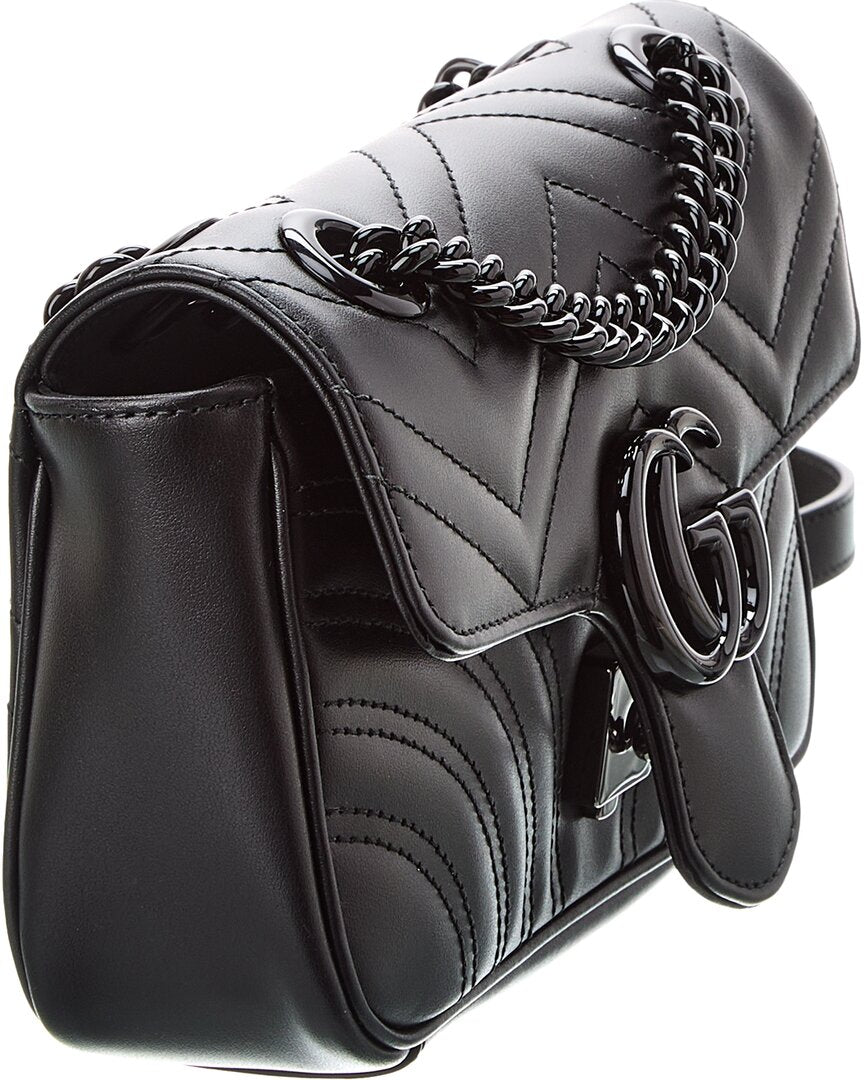 Luxury Gucci Trending 2025 GG Marmont Mini Matelasse Leather Shoulder Bag