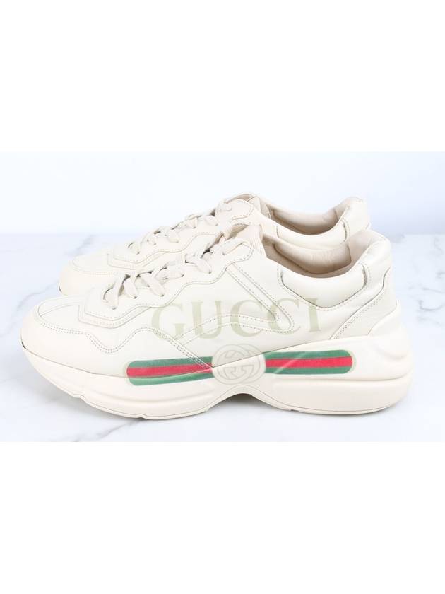 Luxury Gucci Trending 2025 Band logo rhyton sneakers 35 220