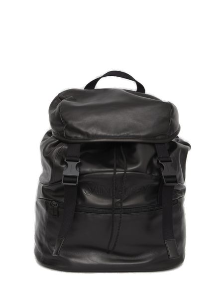 Luxury Saint Laurent Men's Leather Backpack in Black | 756285AACMV Color 1000