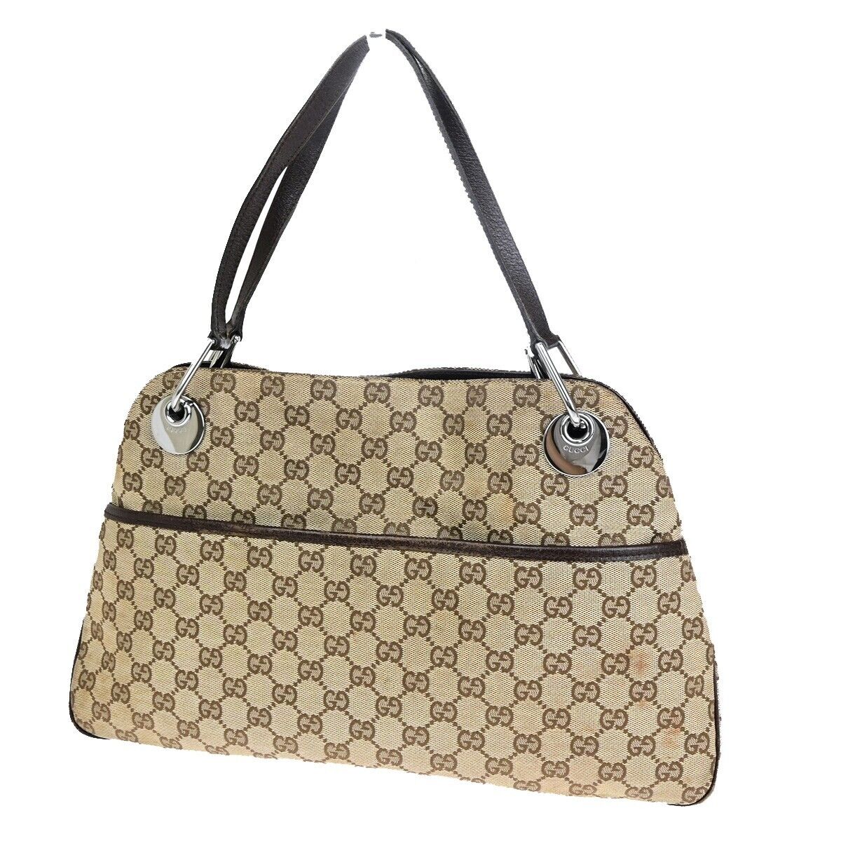 Luxury Gucci Trending 2025 Eclipse  Canvas Shoulder Bag