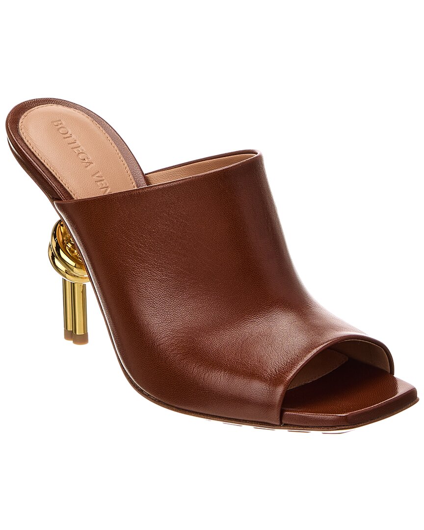 Luxury Bottega Veneta Knot Leather Mule