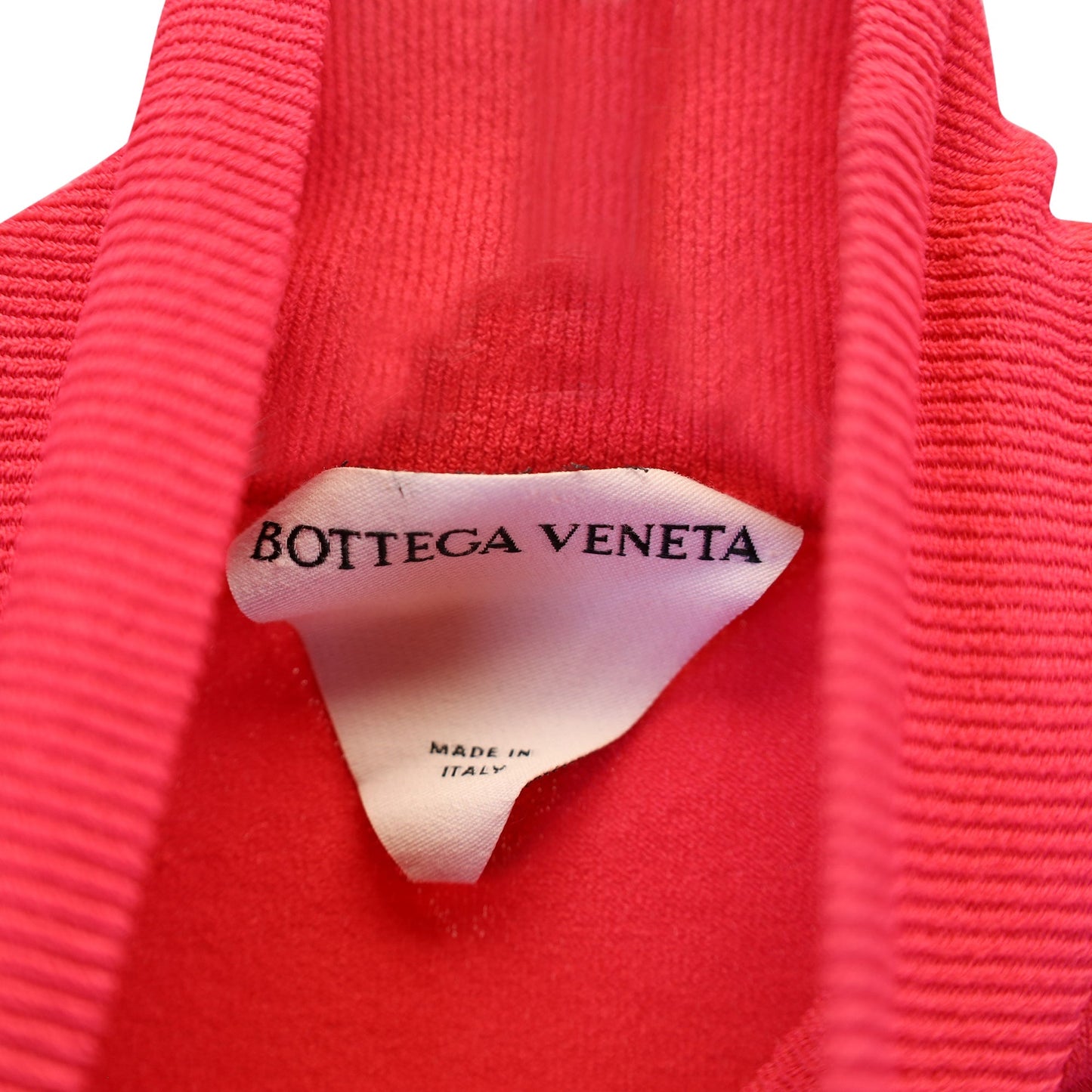 Luxury Bottega Veneta Turtleneck Sweater in Pink Wool