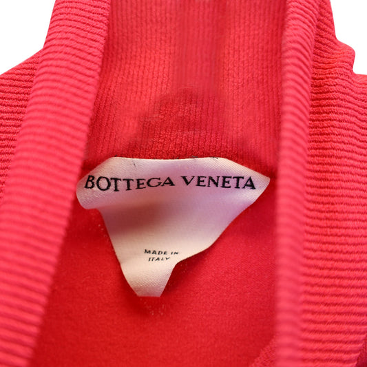 Luxury Bottega Veneta Turtleneck Sweater in Pink Wool