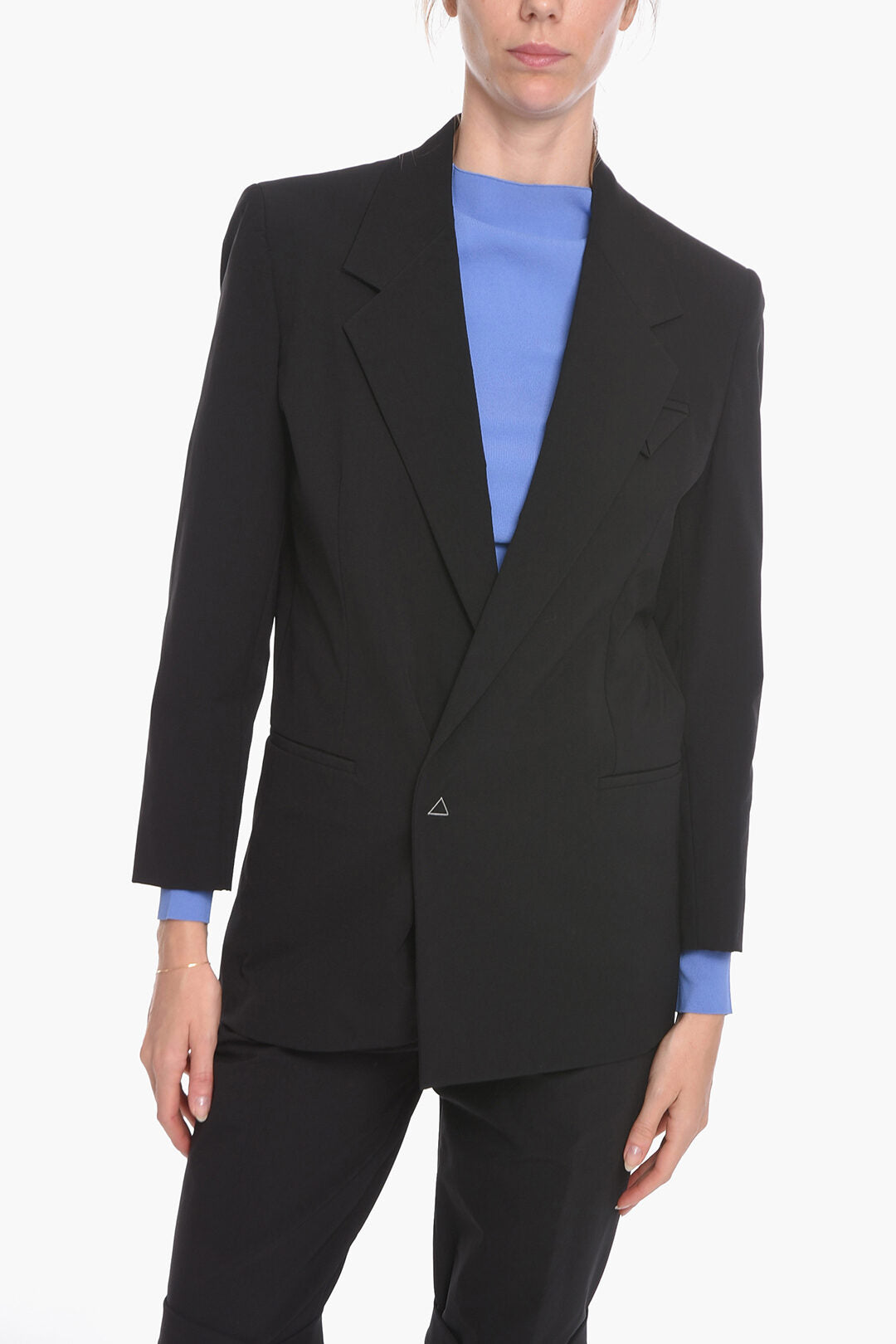 Luxury Bottega Veneta Nylon-canvas Single-breasted Blazer