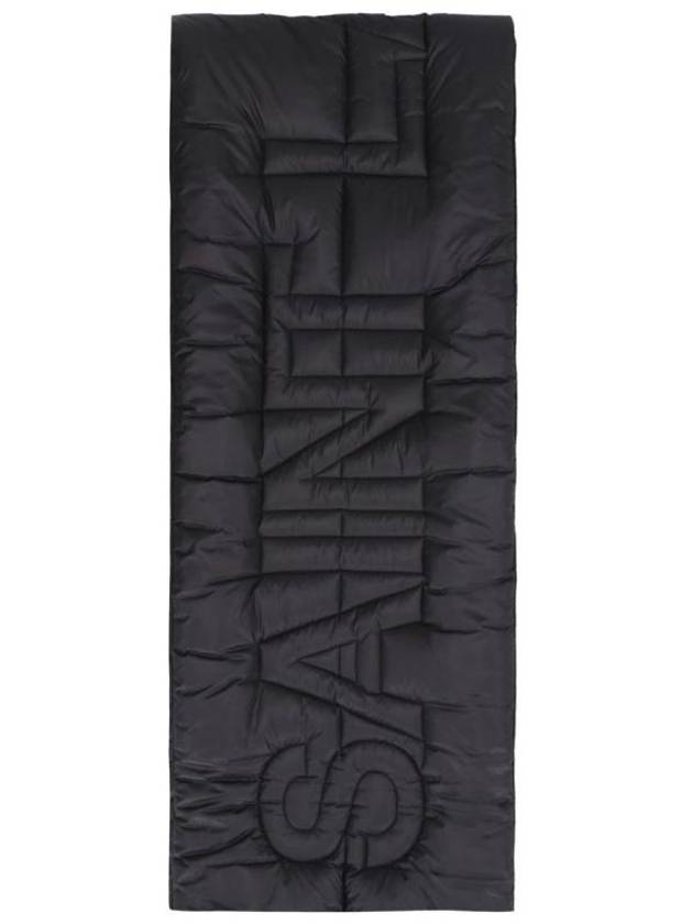 Luxury Saint Laurent Muffler Scarf 7579543YO01 1000 BLACK