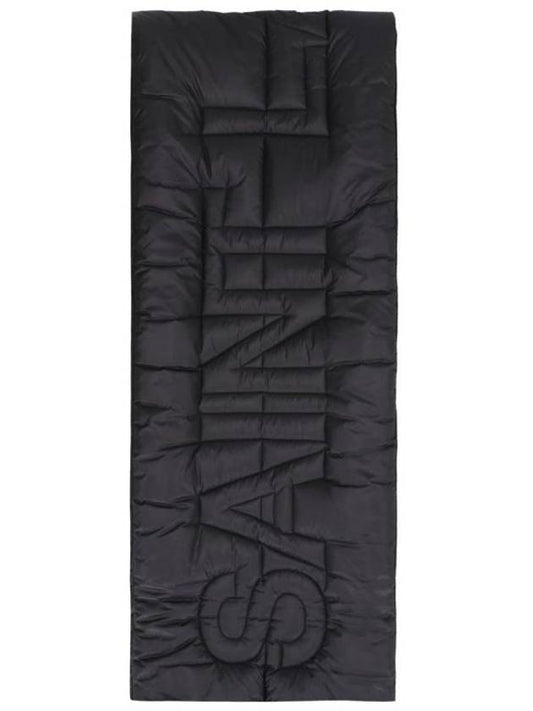 Luxury Saint Laurent Muffler Scarf 7579543YO01 1000 BLACK