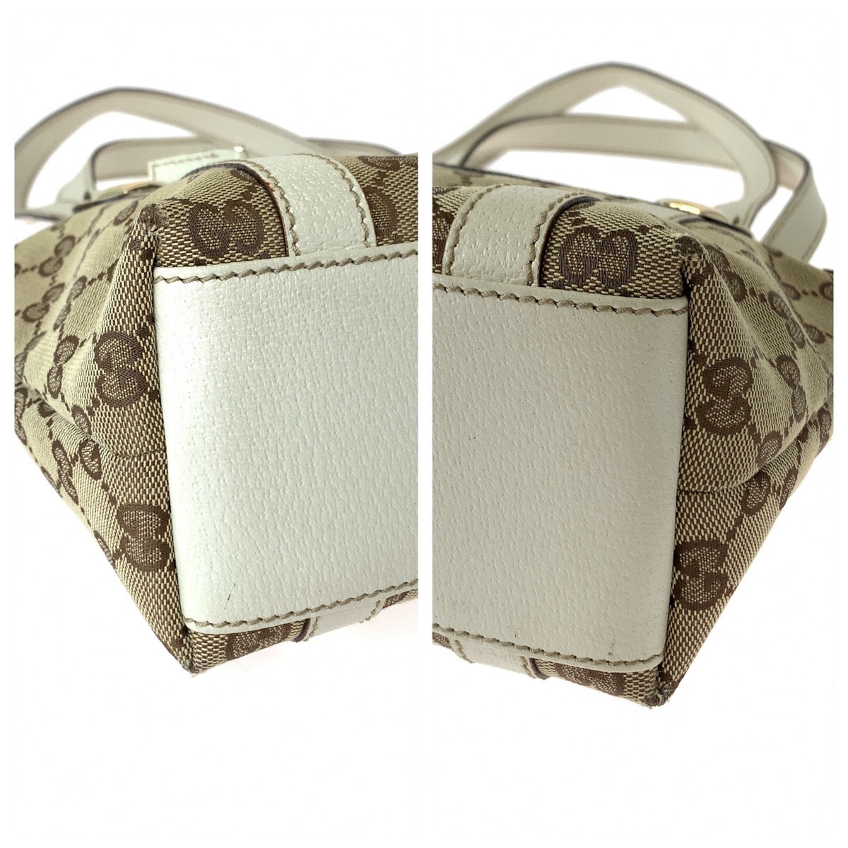 Luxury Gucci Trending 2025 GG Canvas/Leather Tote Bag