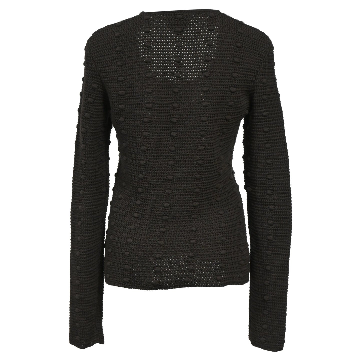 Luxury Bottega Veneta Knitted Jumper in Green Cotton