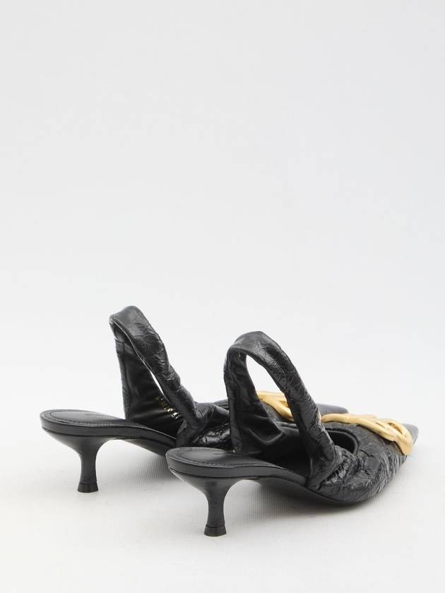Luxury Balenciaga Monaco 50mm slingback pumps