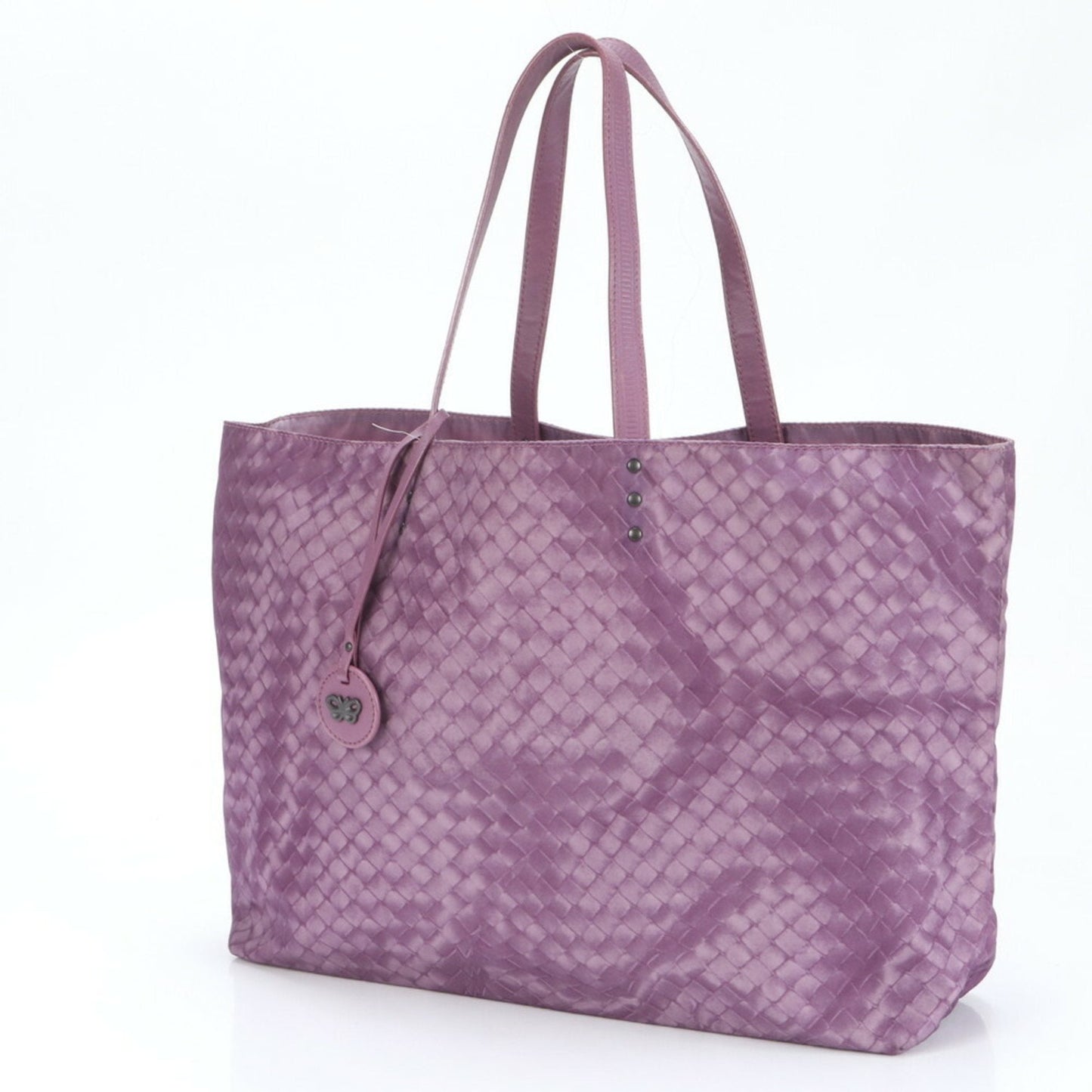Luxury Bottega Veneta Leather Nylon Shoulder Bag ()