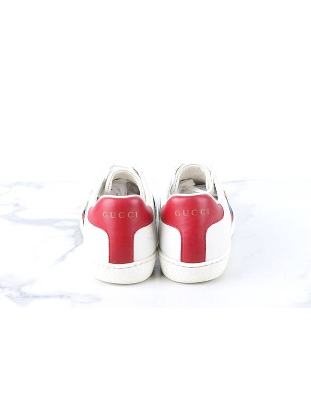 Luxury Gucci Trending 2025 Flower embroidery Ace sneakers 35 220
