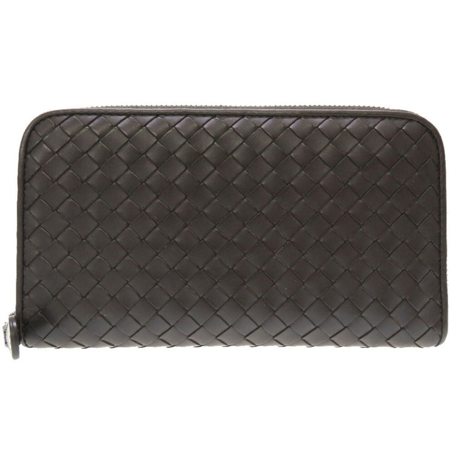 Luxury Bottega Veneta Intrecciato  Leather Long Wallet (Bi-Fold) ()