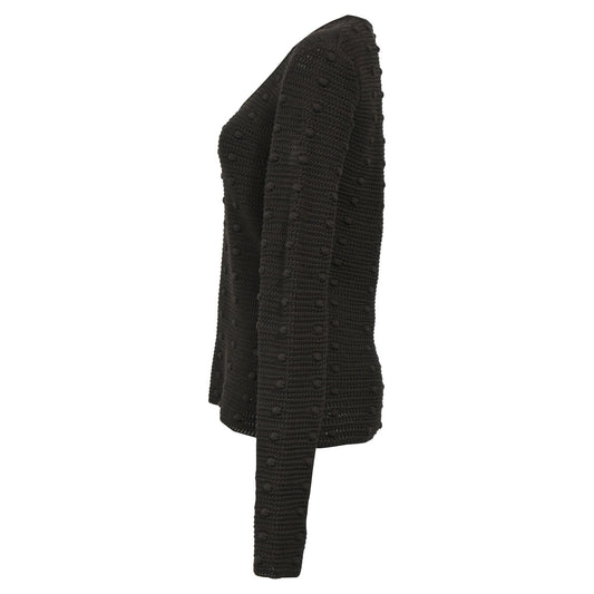 Luxury Bottega Veneta Knitted Jumper in Green Cotton