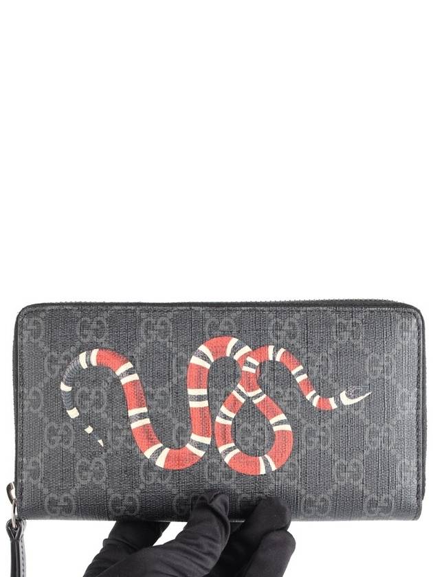 Luxury Gucci Trending 2025 Snake zipper black